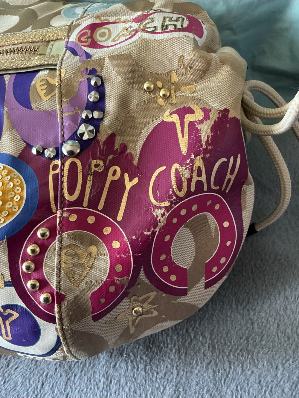 Coach Signature Poppy Jazzy Hobo Bag - Picture 14 of 15